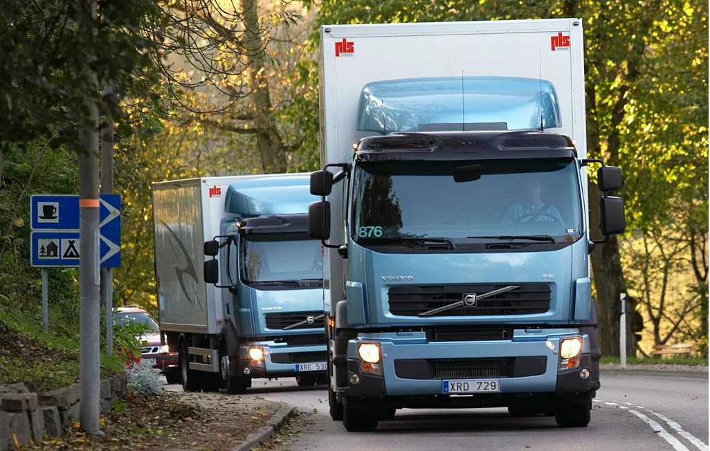 Volvo FE CNG на газомоторном топливе